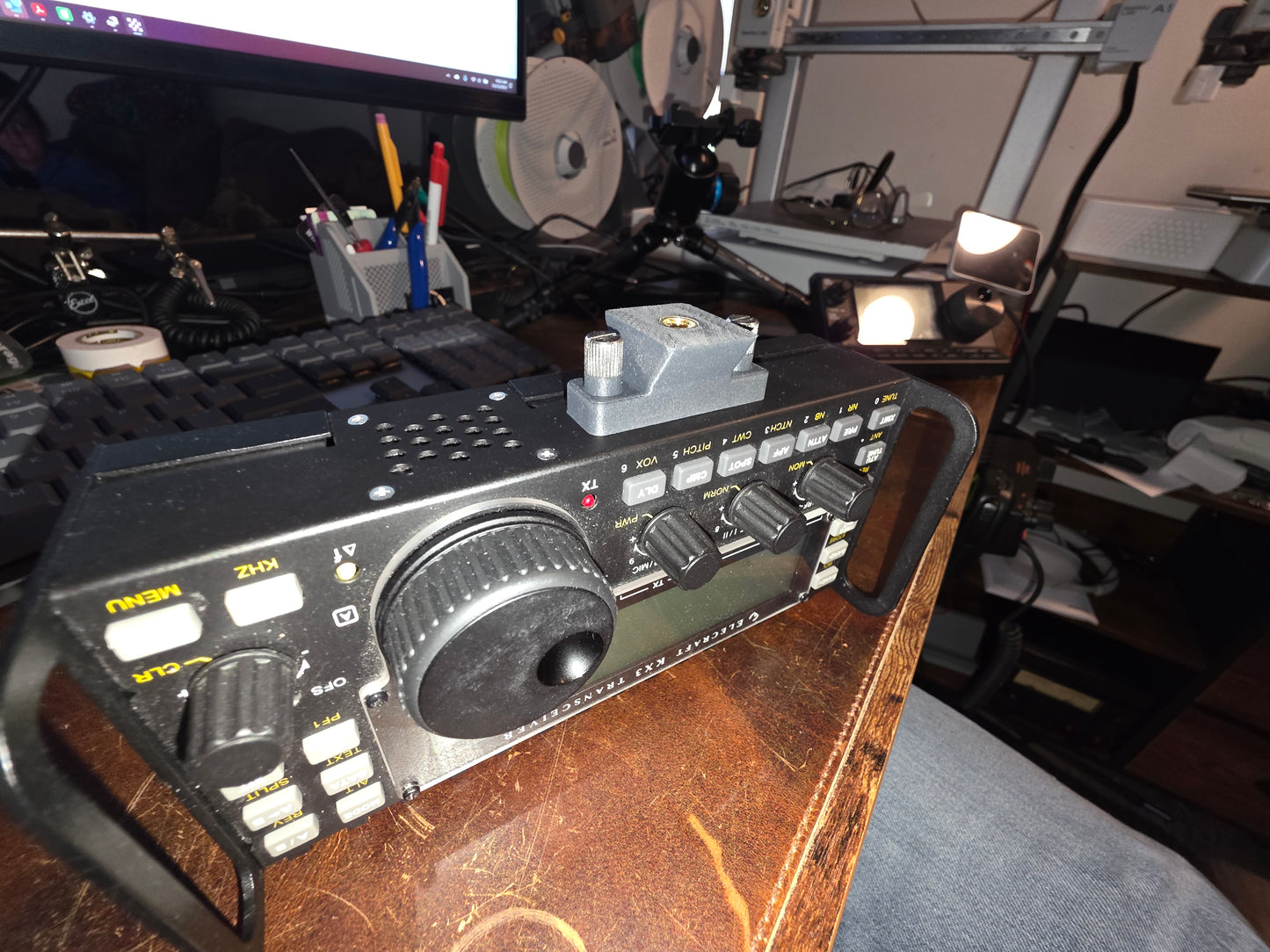 Elecraft KX3 / KX2 Tripod Mount