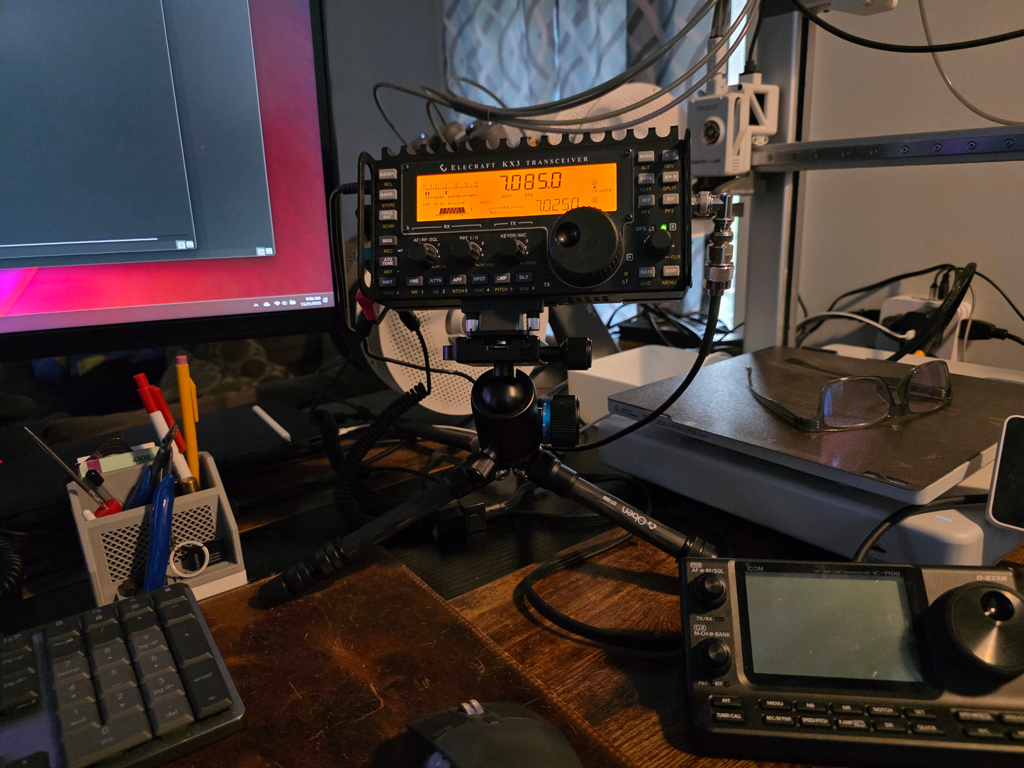 Elecraft KX3 / KX2 Tripod Mount