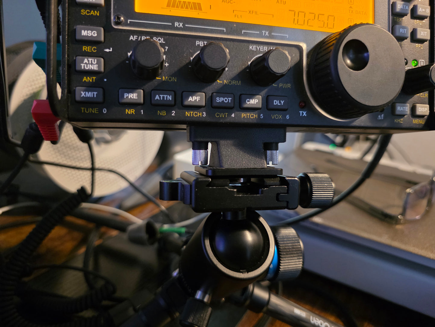 Elecraft KX3 / KX2 Tripod Mount