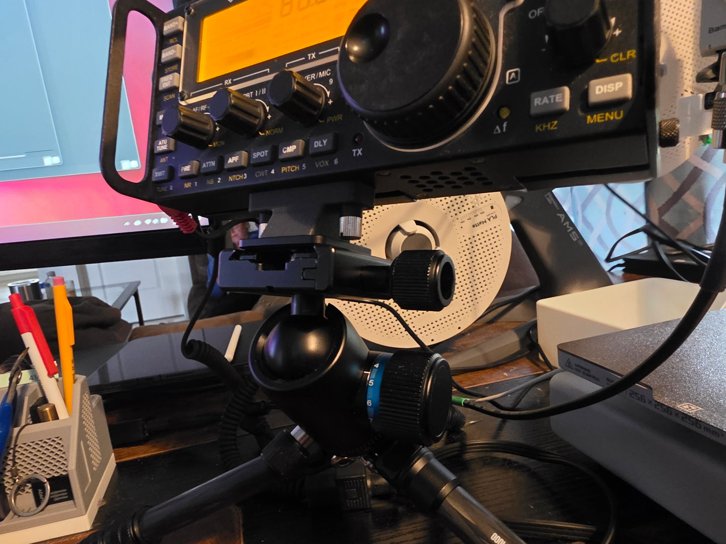 Elecraft KX3 / KX2 Tripod Mount